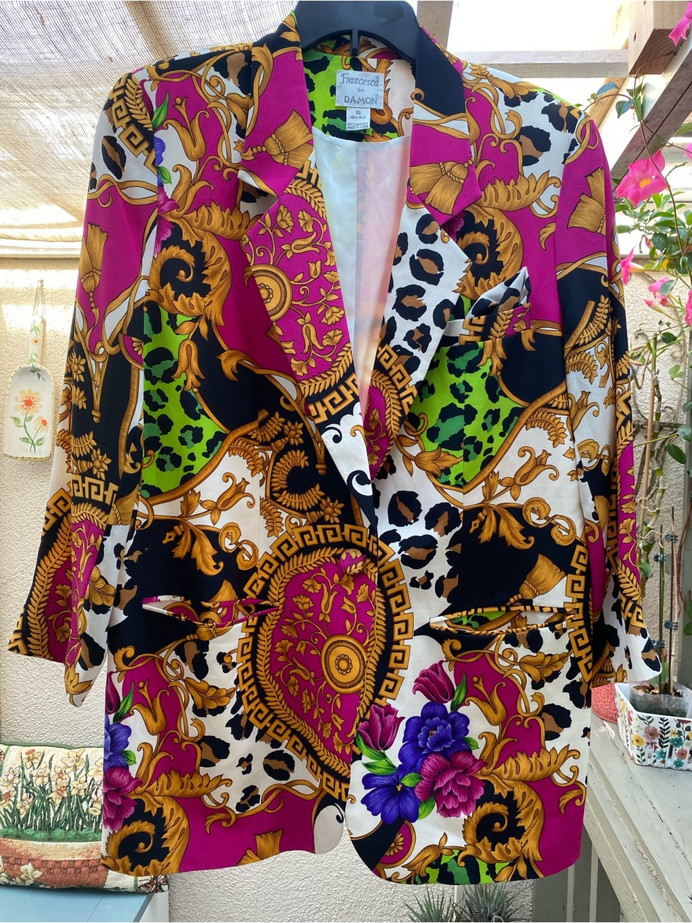 Francesca Of Demon Silk Blazer